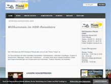 Tablet Screenshot of hdr-reisebuero.de